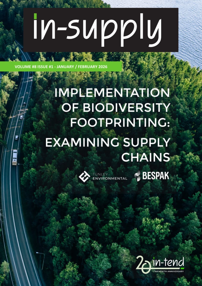 Front cover of the latest in-supply magazine